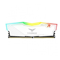 TEAM T-FORCE DELTA RGB WHITE 8GB 3200MHz DDR4 Gaming Desktop RAM